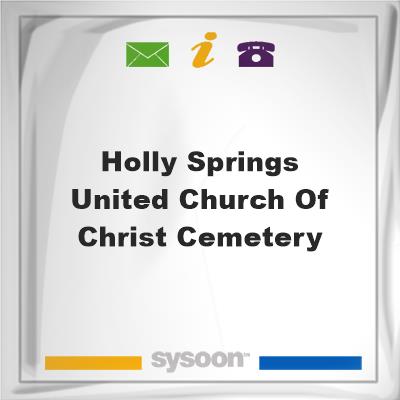 Holly Springs United Church of Christ Cemetery, Holly Springs United Church of Christ Cemetery