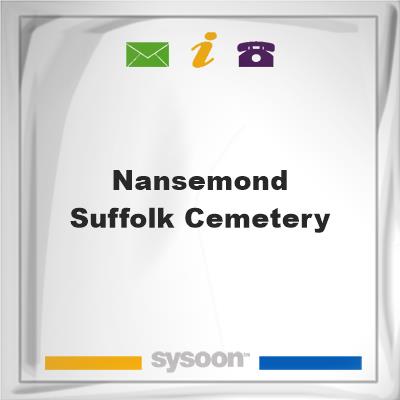 Nansemond-Suffolk Cemetery, Nansemond-Suffolk Cemetery