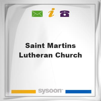 Saint Martins Lutheran Church, Saint Martins Lutheran Church