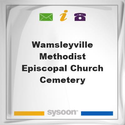Wamsleyville Methodist Episcopal Church Cemetery, Wamsleyville Methodist Episcopal Church Cemetery