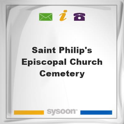 Saint Philip's Episcopal Church CemeterySaint Philip's Episcopal Church Cemetery on Sysoon