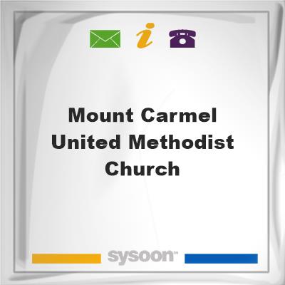 Mount Carmel United Methodist Church, Mount Carmel United Methodist Church