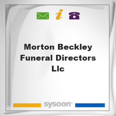 Morton-Beckley Funeral Directors LLCMorton-Beckley Funeral Directors LLC on Sysoon