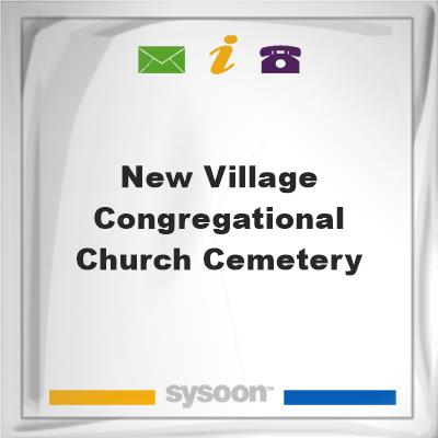 New Village Congregational Church Cemetery, New Village Congregational Church Cemetery