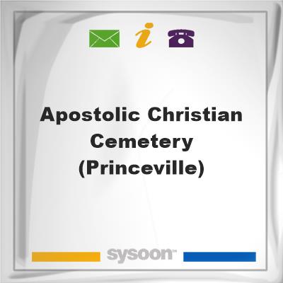 Apostolic Christian Cemetery (Princeville)Apostolic Christian Cemetery (Princeville) on Sysoon