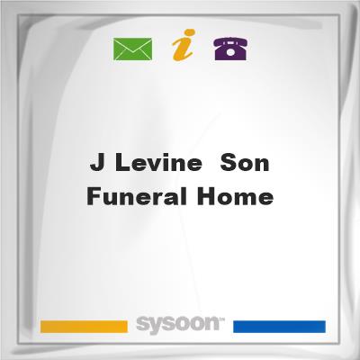J Levine & Son Funeral HomeJ Levine & Son Funeral Home on Sysoon