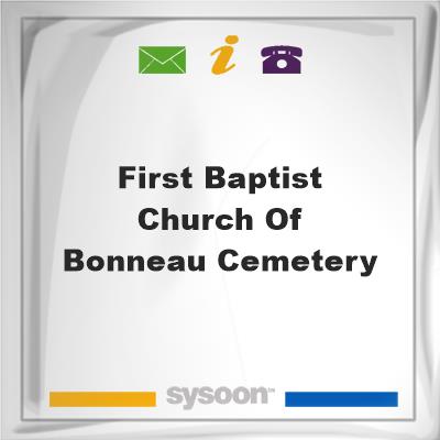 First Baptist Church of Bonneau Cemetery, First Baptist Church of Bonneau Cemetery