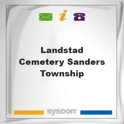 Landstad Cemetery, Sanders Township, Landstad Cemetery, Sanders Township
