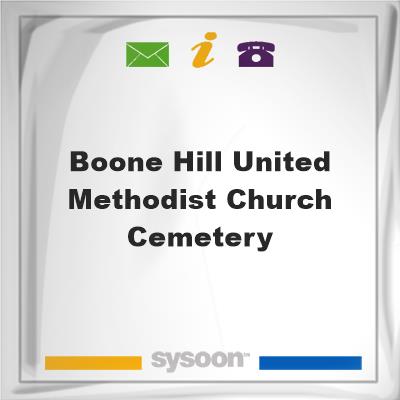 Boone Hill United Methodist Church CemeteryBoone Hill United Methodist Church Cemetery on Sysoon