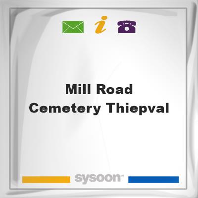 Mill Road Cemetery, ThiepvalMill Road Cemetery, Thiepval on Sysoon