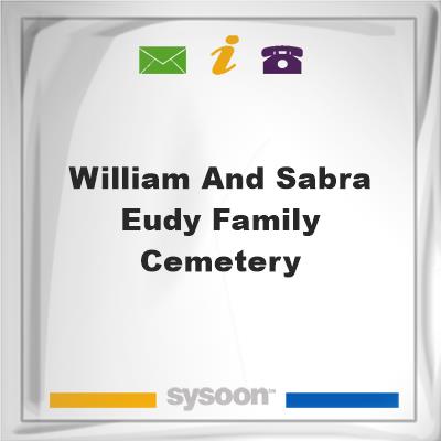 William and Sabra Eudy Family CemeteryWilliam and Sabra Eudy Family Cemetery on Sysoon