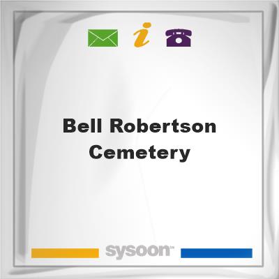 Bell-Robertson Cemetery, Bell-Robertson Cemetery