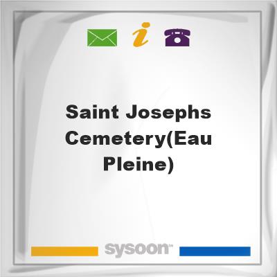 Saint Josephs Cemetery(Eau Pleine), Saint Josephs Cemetery(Eau Pleine)