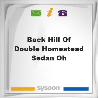 Back Hill of Double Homestead, Sedan, OH, Back Hill of Double Homestead, Sedan, OH