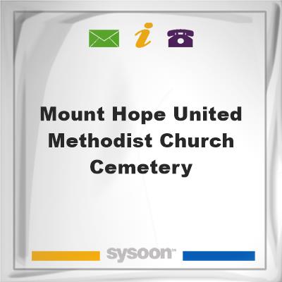 Mount Hope United Methodist Church CemeteryMount Hope United Methodist Church Cemetery on Sysoon