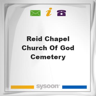 Reid Chapel Church of God CemeteryReid Chapel Church of God Cemetery on Sysoon