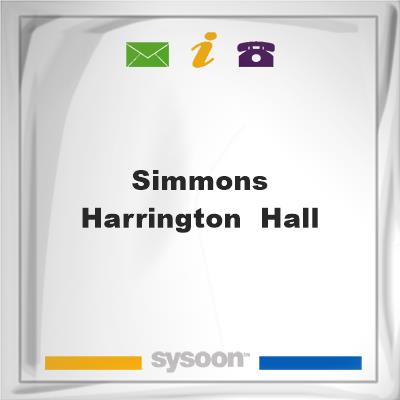 Simmons Harrington & Hall, Simmons Harrington & Hall