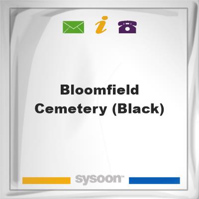 Bloomfield Cemetery (black), Bloomfield Cemetery (black)
