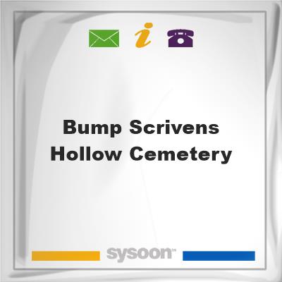 Bump-Scrivens Hollow Cemetery, Bump-Scrivens Hollow Cemetery