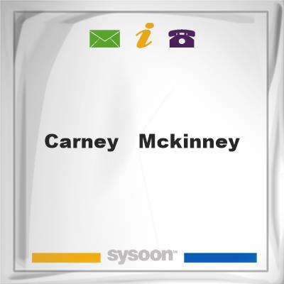 Carney - McKinney, Carney - McKinney