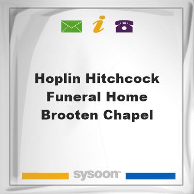 Hoplin-Hitchcock Funeral Home Brooten Chapel, Hoplin-Hitchcock Funeral Home Brooten Chapel
