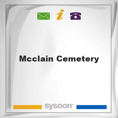 McClain Cemetery, McClain Cemetery