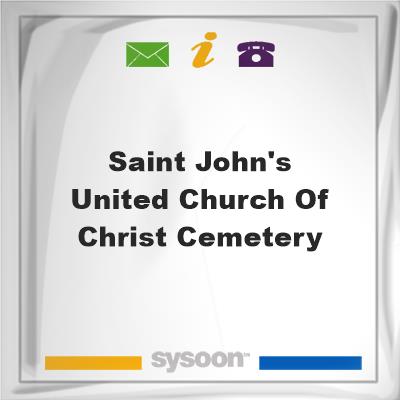 Saint John's United Church of Christ Cemetery, Saint John's United Church of Christ Cemetery