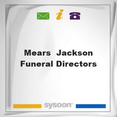 Mears & Jackson Funeral DirectorsMears & Jackson Funeral Directors on Sysoon