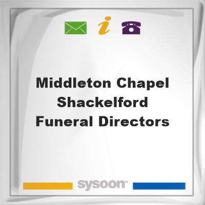 Middleton Chapel Shackelford Funeral DirectorsMiddleton Chapel Shackelford Funeral Directors on Sysoon