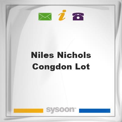 Niles-Nichols-Congdon LotNiles-Nichols-Congdon Lot on Sysoon