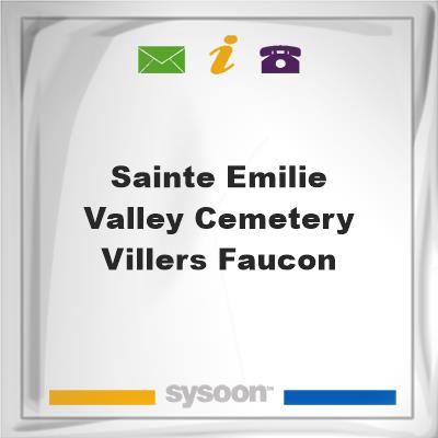 Sainte Emilie Valley Cemetery, Villers-FauconSainte Emilie Valley Cemetery, Villers-Faucon on Sysoon