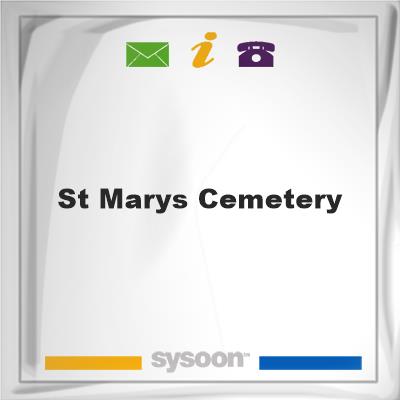 St Marys CemeterySt Marys Cemetery on Sysoon