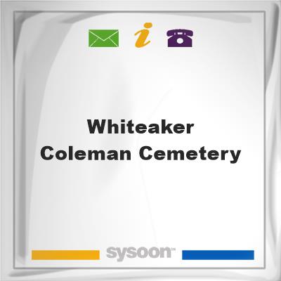 Whiteaker-Coleman CemeteryWhiteaker-Coleman Cemetery on Sysoon