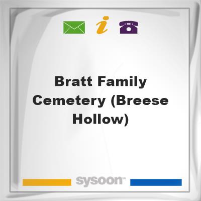 Bratt Family Cemetery (Breese Hollow), Bratt Family Cemetery (Breese Hollow)