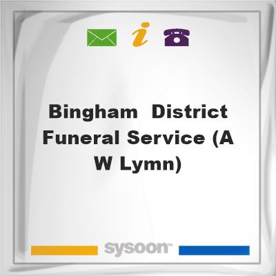 Bingham & District Funeral Service (A W Lymn)Bingham & District Funeral Service (A W Lymn) on Sysoon