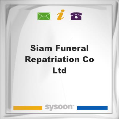 Siam Funeral & Repatriation Co LtdSiam Funeral & Repatriation Co Ltd on Sysoon