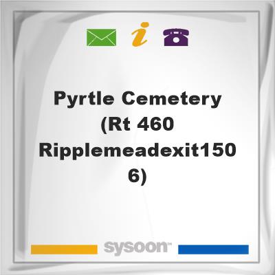 Pyrtle Cemetery (Rt 460 RipplemeadExit1506), Pyrtle Cemetery (Rt 460 RipplemeadExit1506)