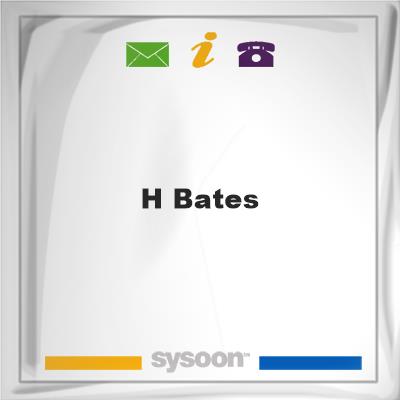 H BatesH Bates on Sysoon