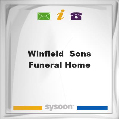 Winfield & Sons Funeral HomeWinfield & Sons Funeral Home on Sysoon