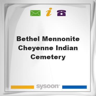 Bethel Mennonite Cheyenne Indian Cemetery, Bethel Mennonite Cheyenne Indian Cemetery
