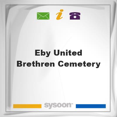 Eby United Brethren Cemetery, Eby United Brethren Cemetery