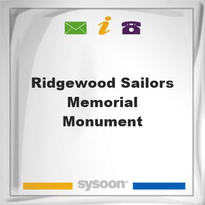 Ridgewood Sailors Memorial Monument, Ridgewood Sailors Memorial Monument