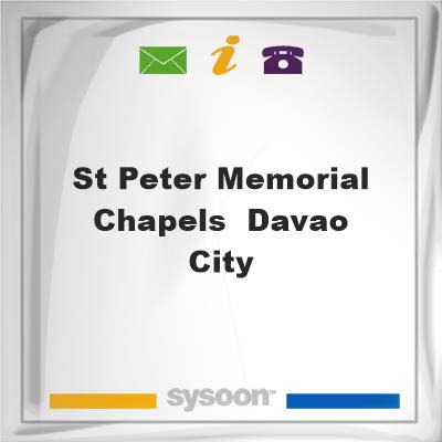 St. Peter Memorial Chapels- Davao City, St. Peter Memorial Chapels- Davao City