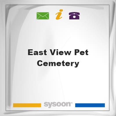 East View Pet CemeteryEast View Pet Cemetery on Sysoon