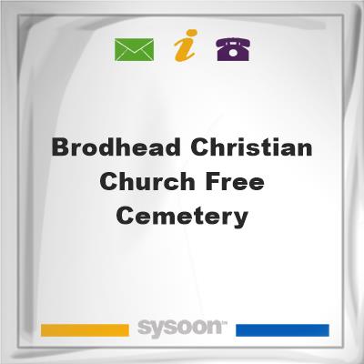 Brodhead Christian Church Free Cemetery, Brodhead Christian Church Free Cemetery