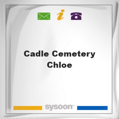 Cadle Cemetery , Chloe, Cadle Cemetery , Chloe