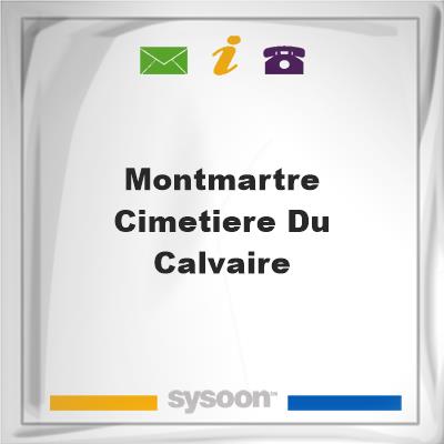 Montmartre, Cimetiere Du Calvaire, Montmartre, Cimetiere Du Calvaire