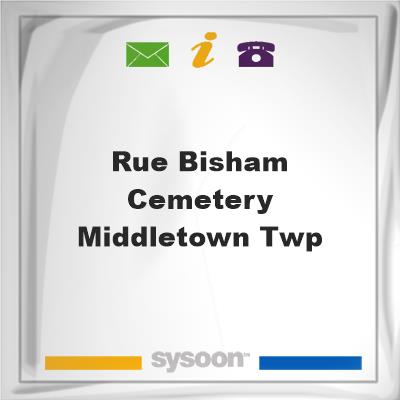 Rue Bisham Cemetery, Middletown Twp, Rue Bisham Cemetery, Middletown Twp