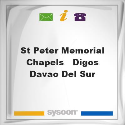 St. Peter Memorial Chapels - Digos, Davao del SurSt. Peter Memorial Chapels - Digos, Davao del Sur on Sysoon