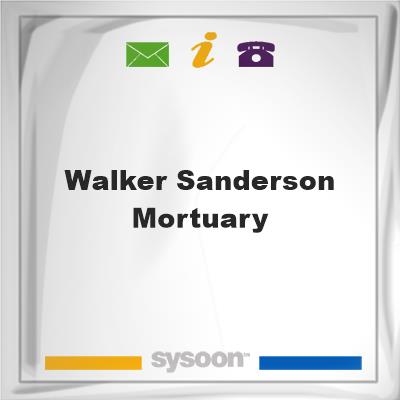 Walker-Sanderson MortuaryWalker-Sanderson Mortuary on Sysoon